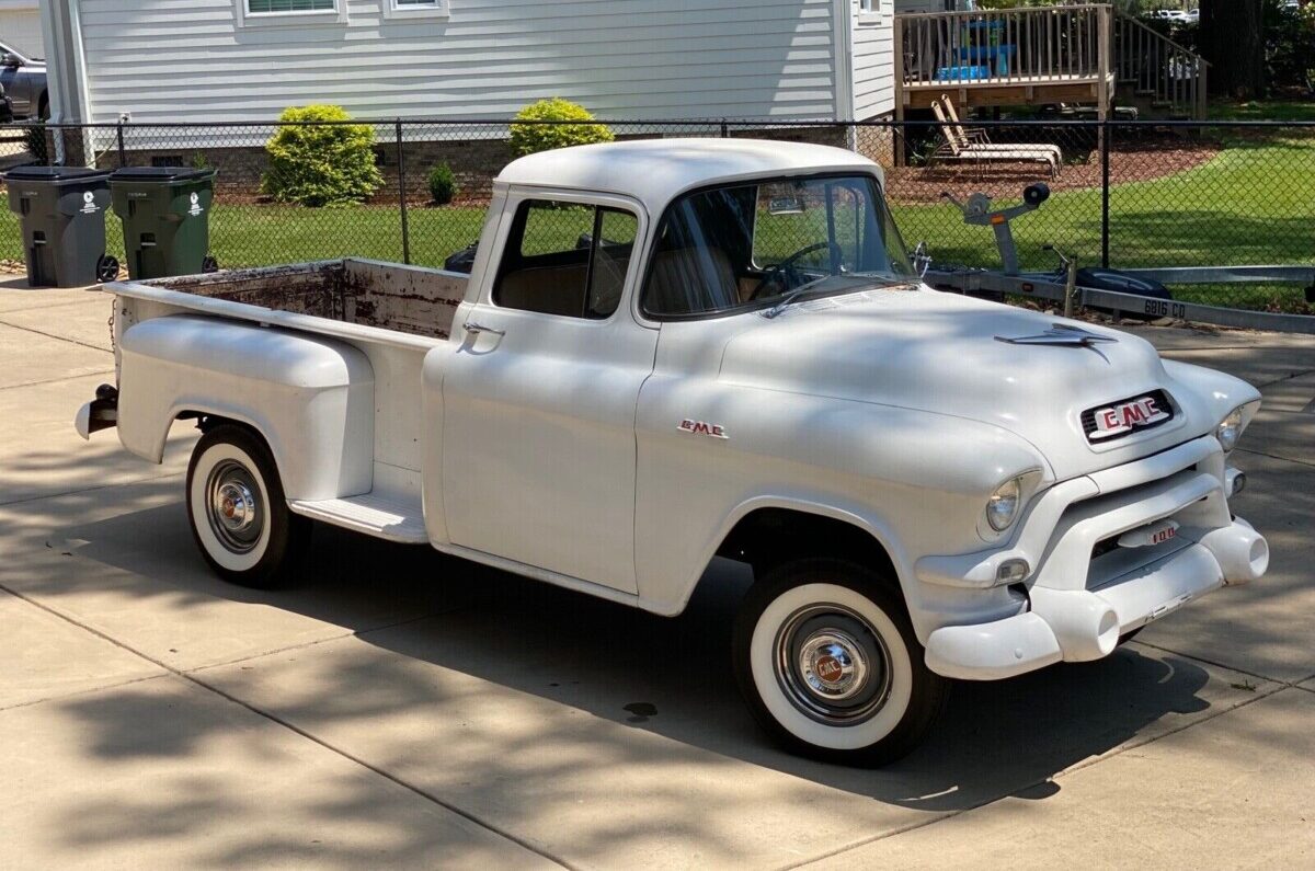 RustOleum Paint Job 1956 GMC 100 Pickup Barn Finds