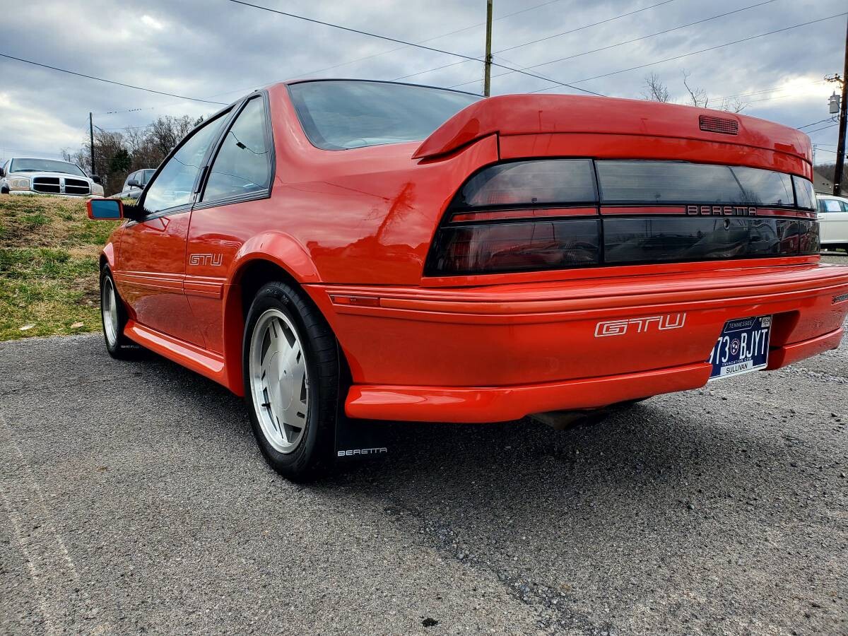 Low Mileage and Pristine 1989 Beretta GTU Barn Finds