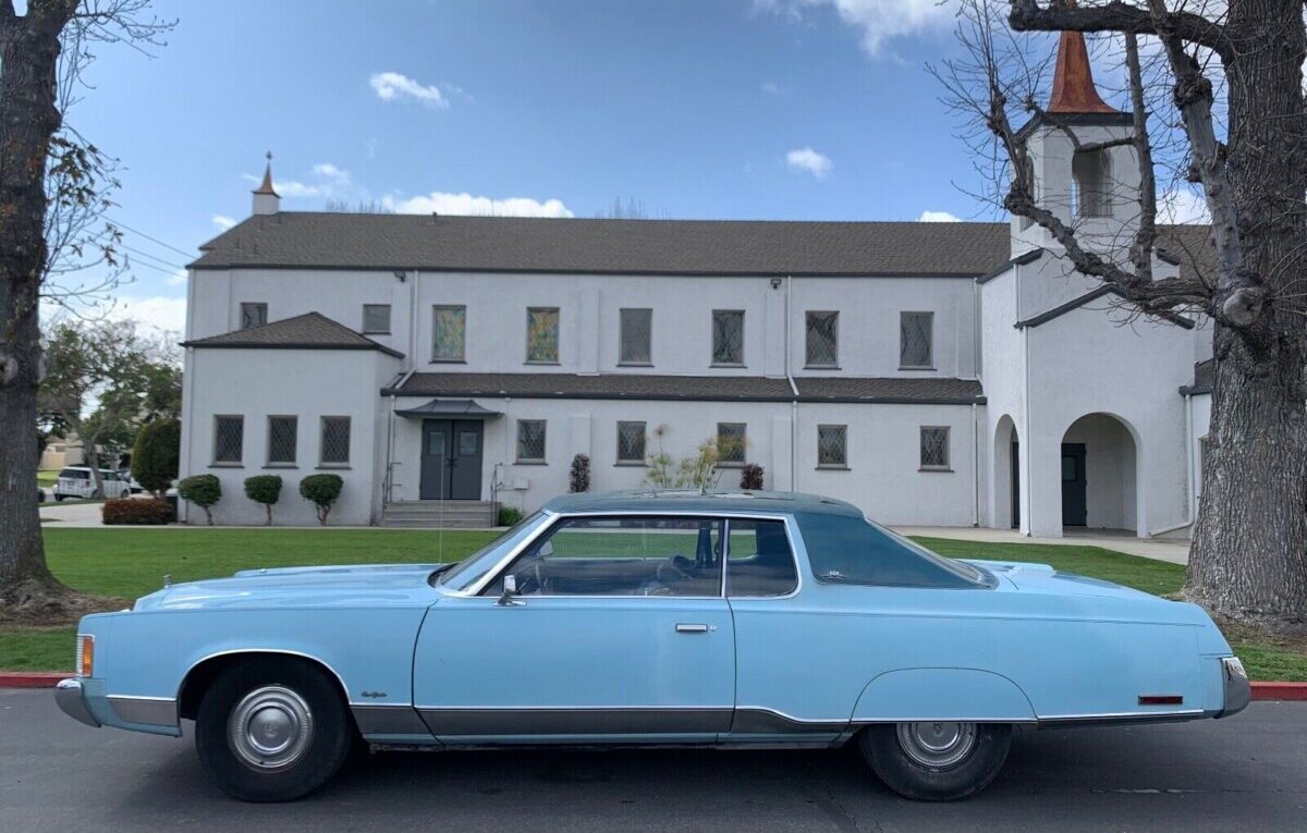 1974 Chrysler New Yorker Brougham side profile Barn Finds
