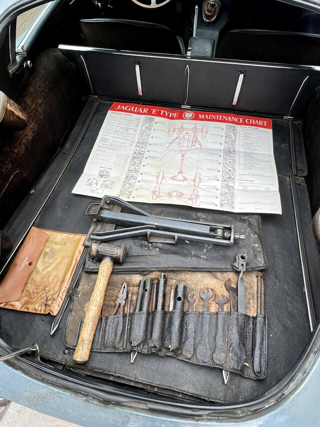 1964 Jaguar tool kit Barn Finds