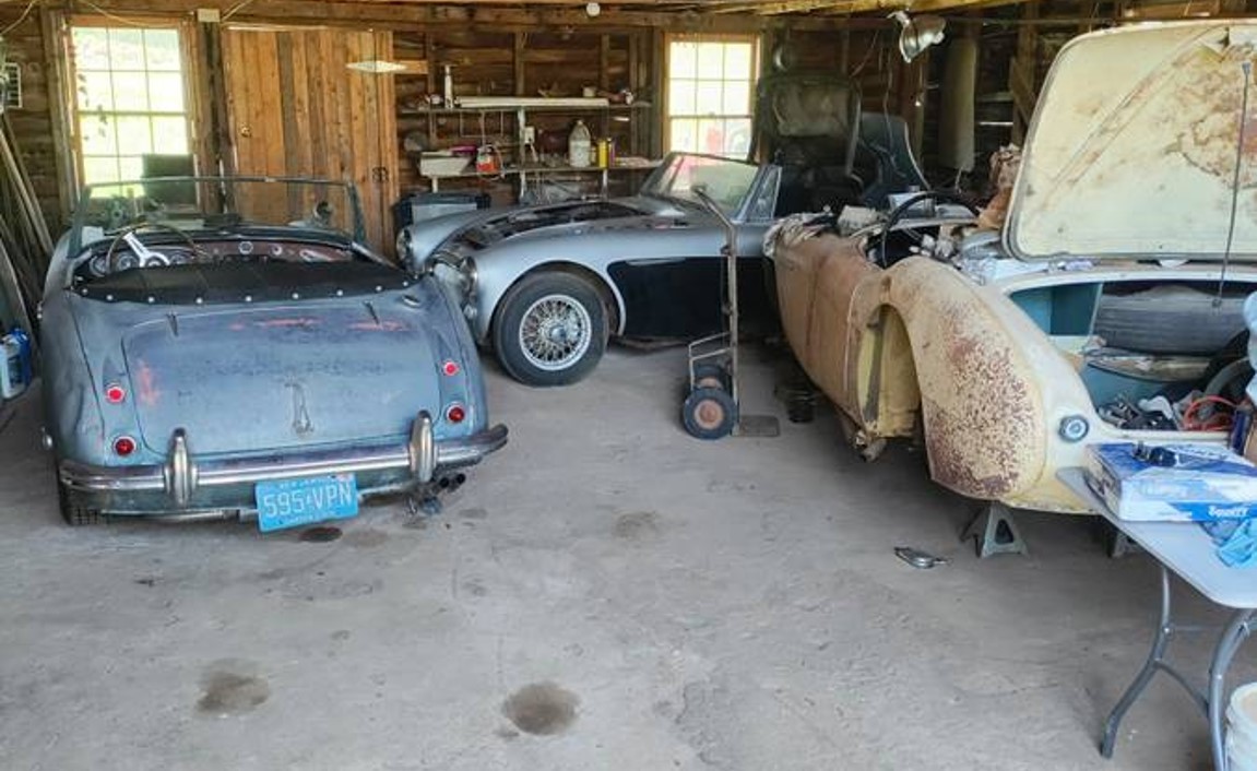 Runs & Drives 1959 AustinHealey 1006 Barn Finds