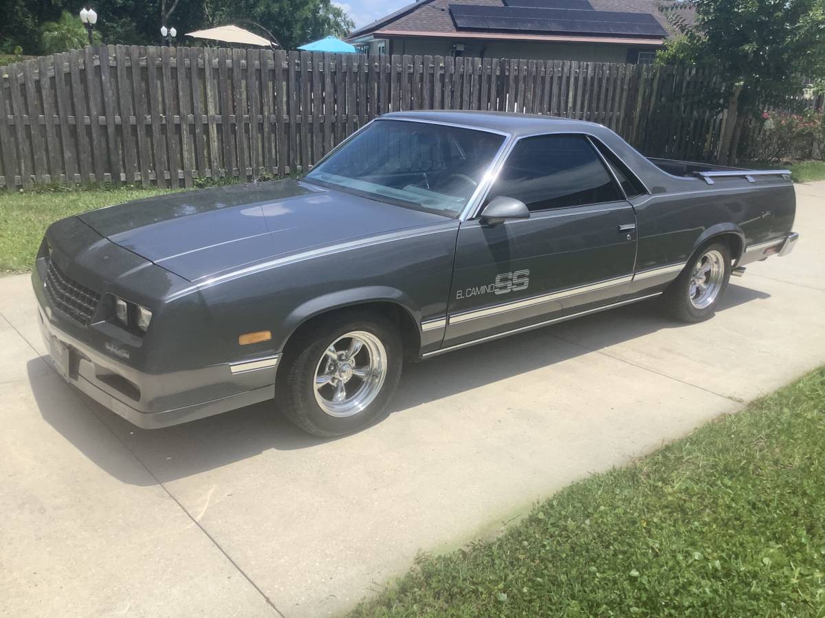 Choo Choo Custom 1986 Chevy El Camino SS Barn Finds
