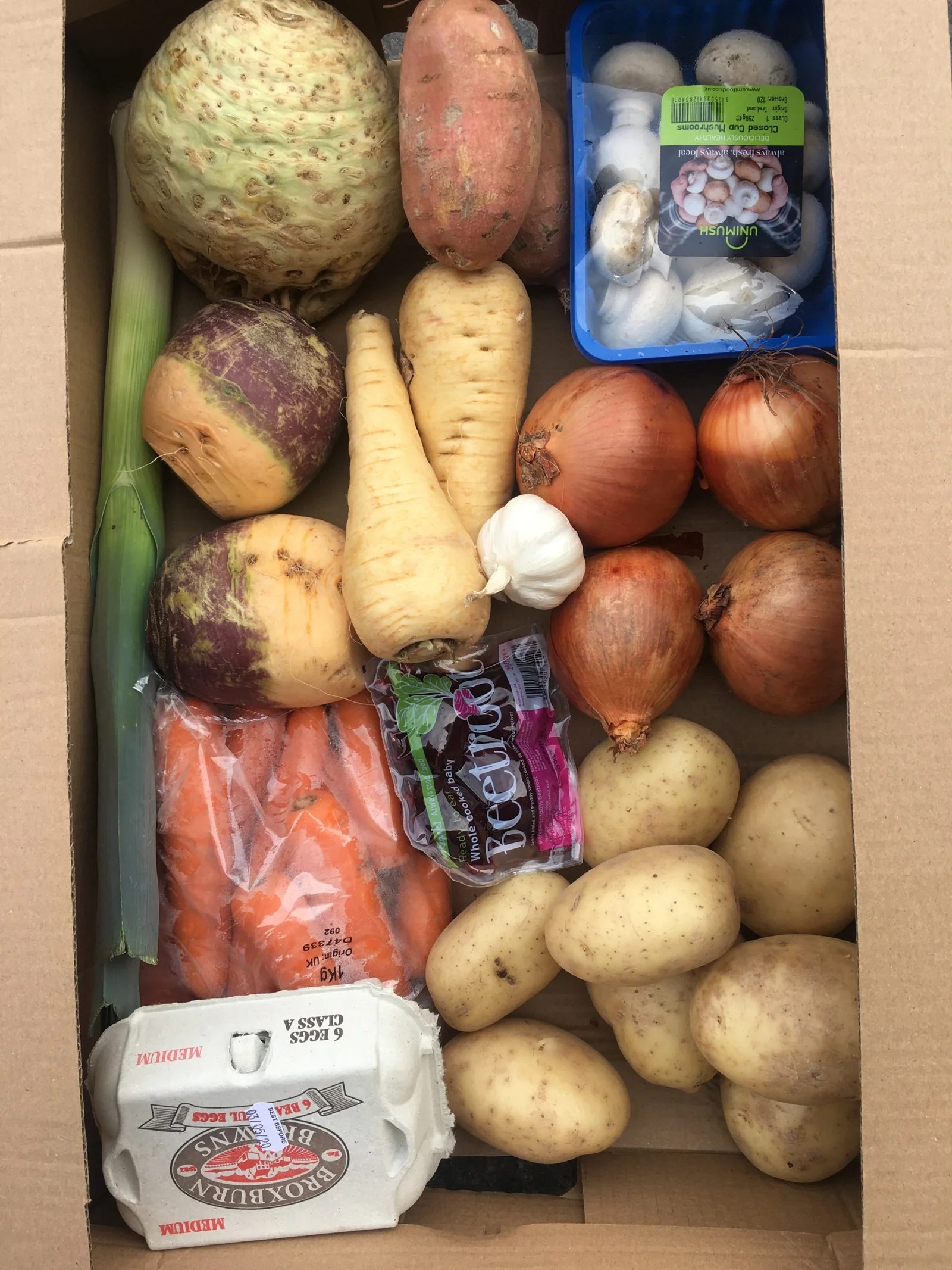 Vegetable Box Barnhill Boxes