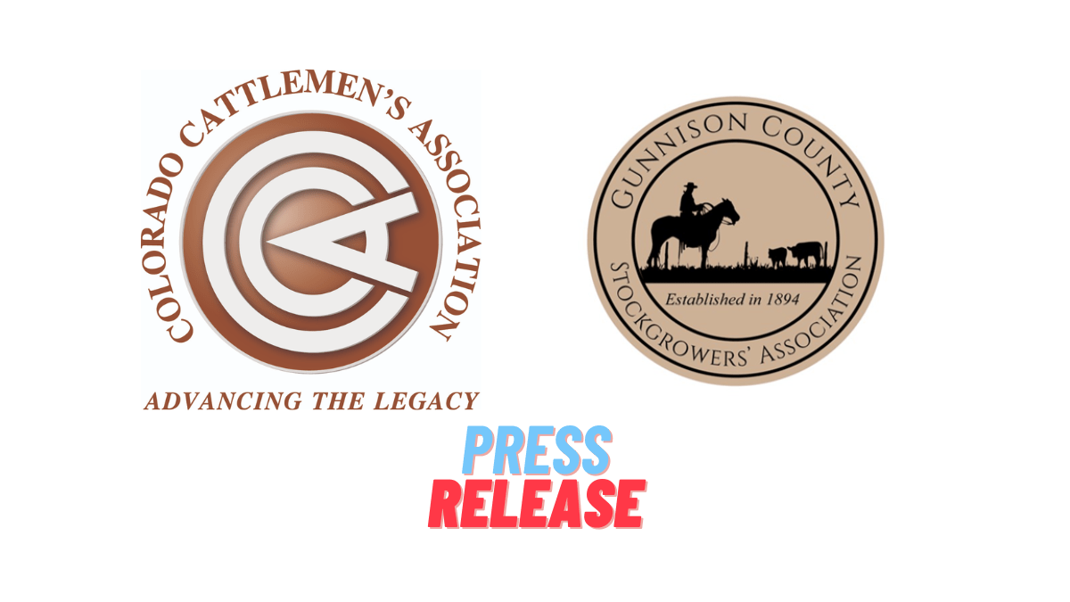 Colorado Cattlemen’s Association and Gunnison County Stockgrowers