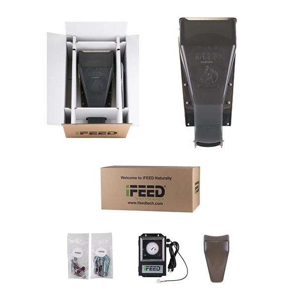 iFEED Automatic Feed Dispenser Starter Kit Barn Pros Barn Pros
