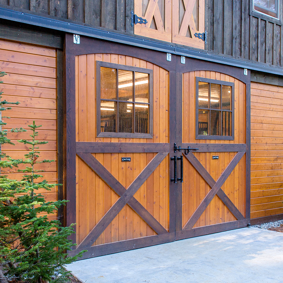 Arched Top Breezeway Sliding Barn Door Barn Pros