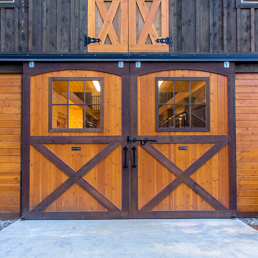 Arched Top Breezeway Sliding Barn Door Barn Pros