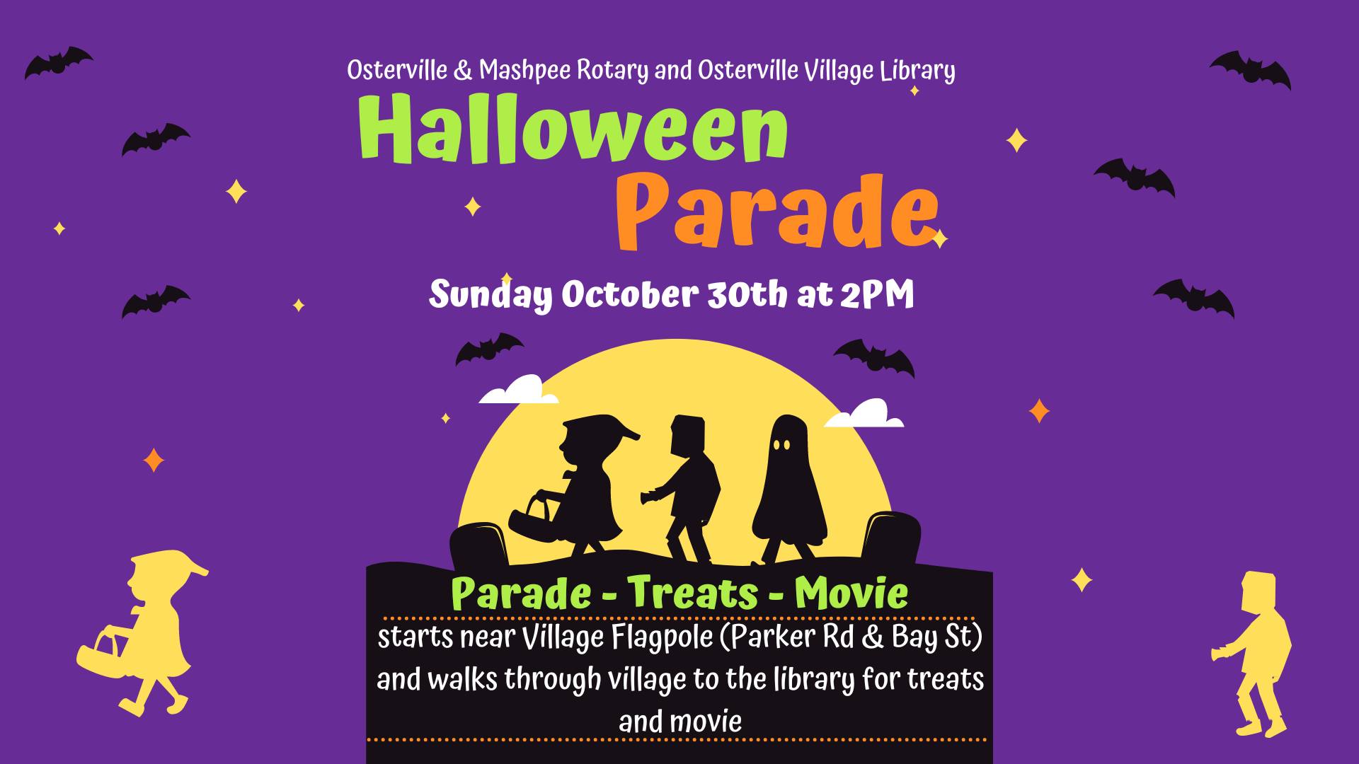 Halloween Safe Trick or Treat 2022 Barnstable eNews