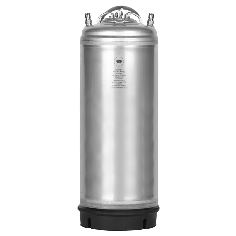 5 Gallon Ball Lock Keg Stainless Steel Handle NSF Certified