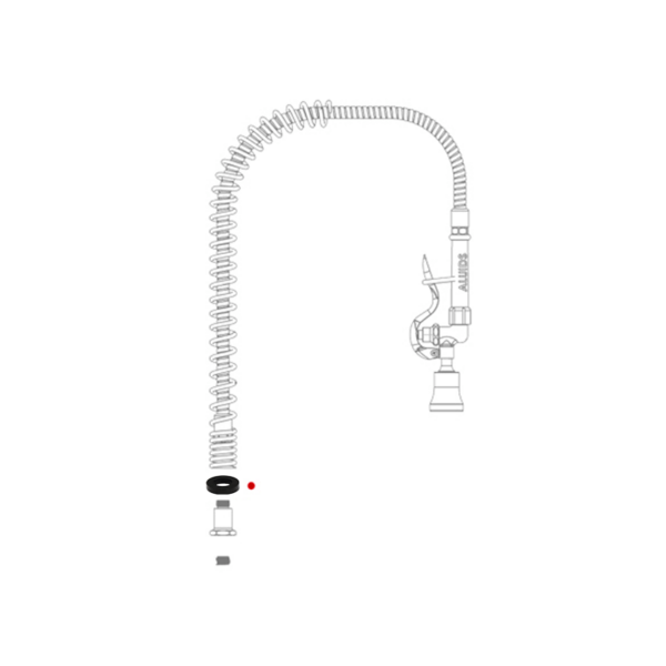 Pre Rinse Hose Washer Rubber Pack of 12 Assembly Fitting