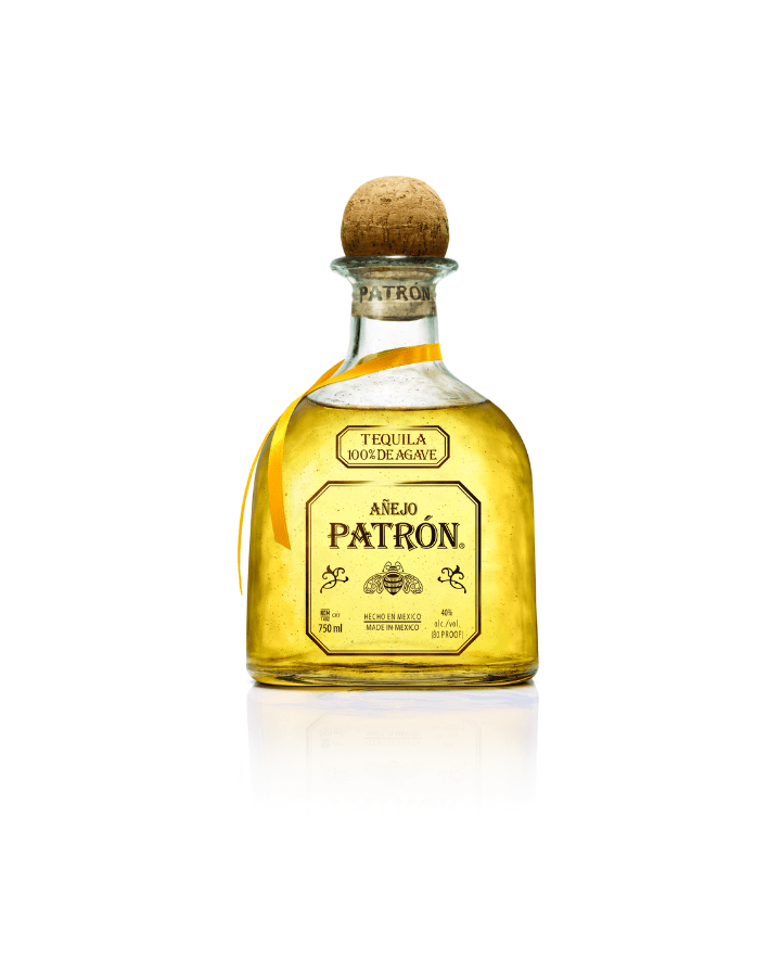 Patron Anejo 75cl Baron Bottle