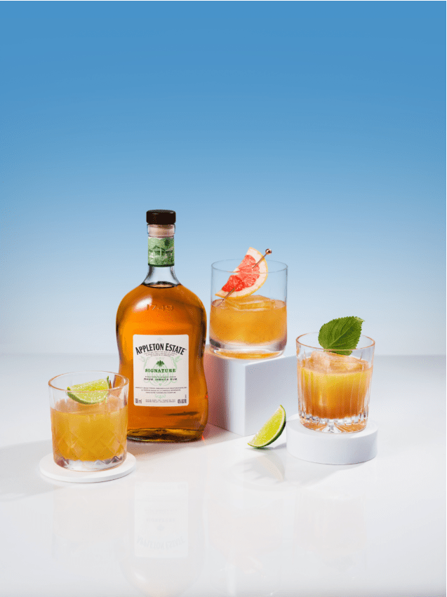 Un cocktail avec Appleton Estate Recette du Destination Daiquiri