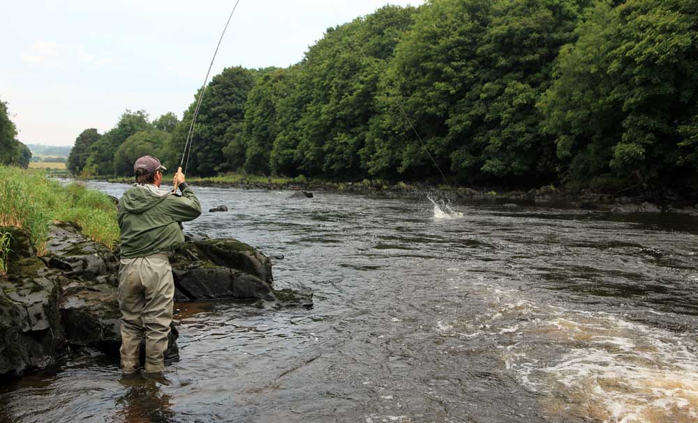 Irish Salmon Fishing River Mourne Foyle