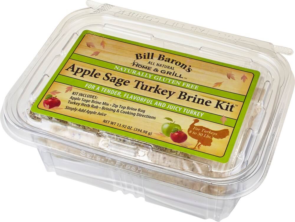 Apple Sage Turkey Brine Kit Bill Baron's Specialty Foods