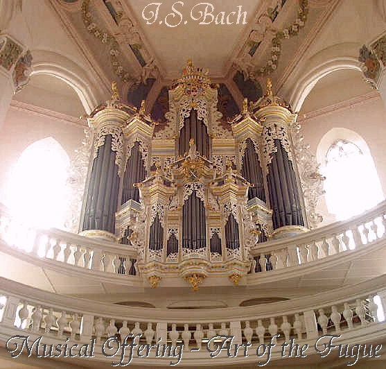Bach Musical Offering & Art of the Fugue, organ
