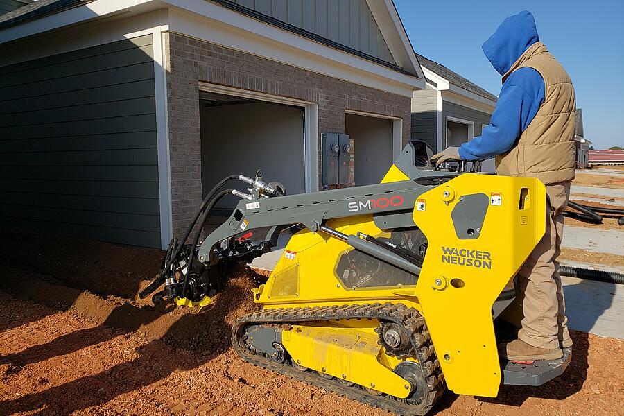 Wacker Neuson SM100 Track Loader Barossa Valley Hire