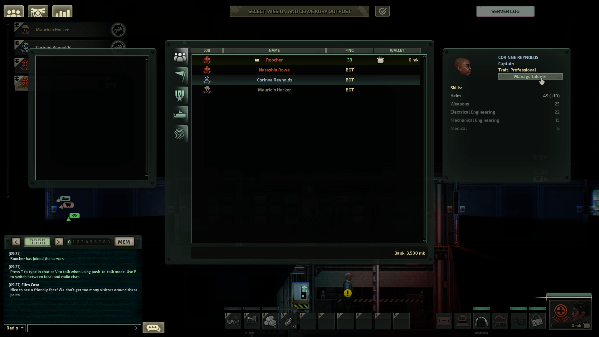 Sneak peek Talent rework Barotrauma