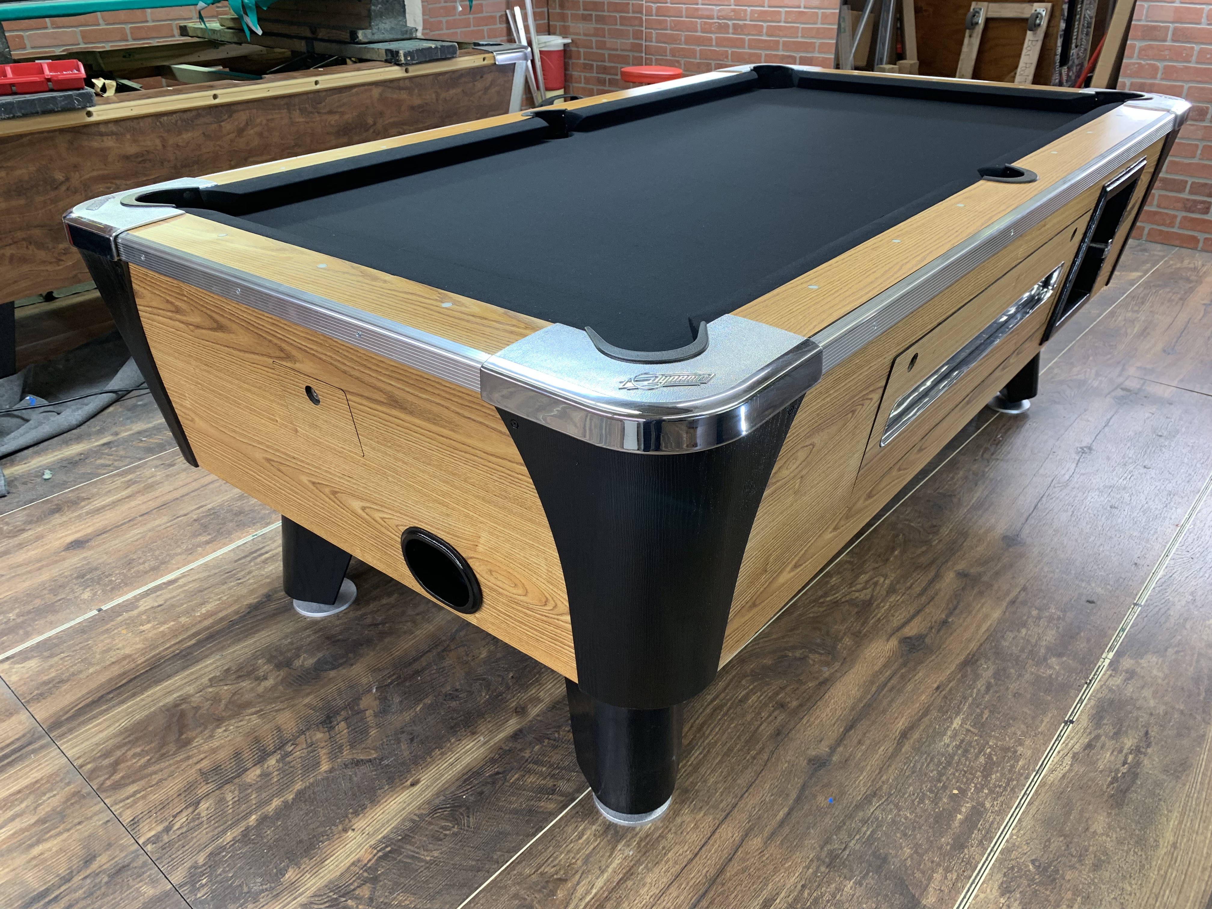 6 1/4 Used Coin Operated Pool Table Used Coin Operated Bar Pool Tables