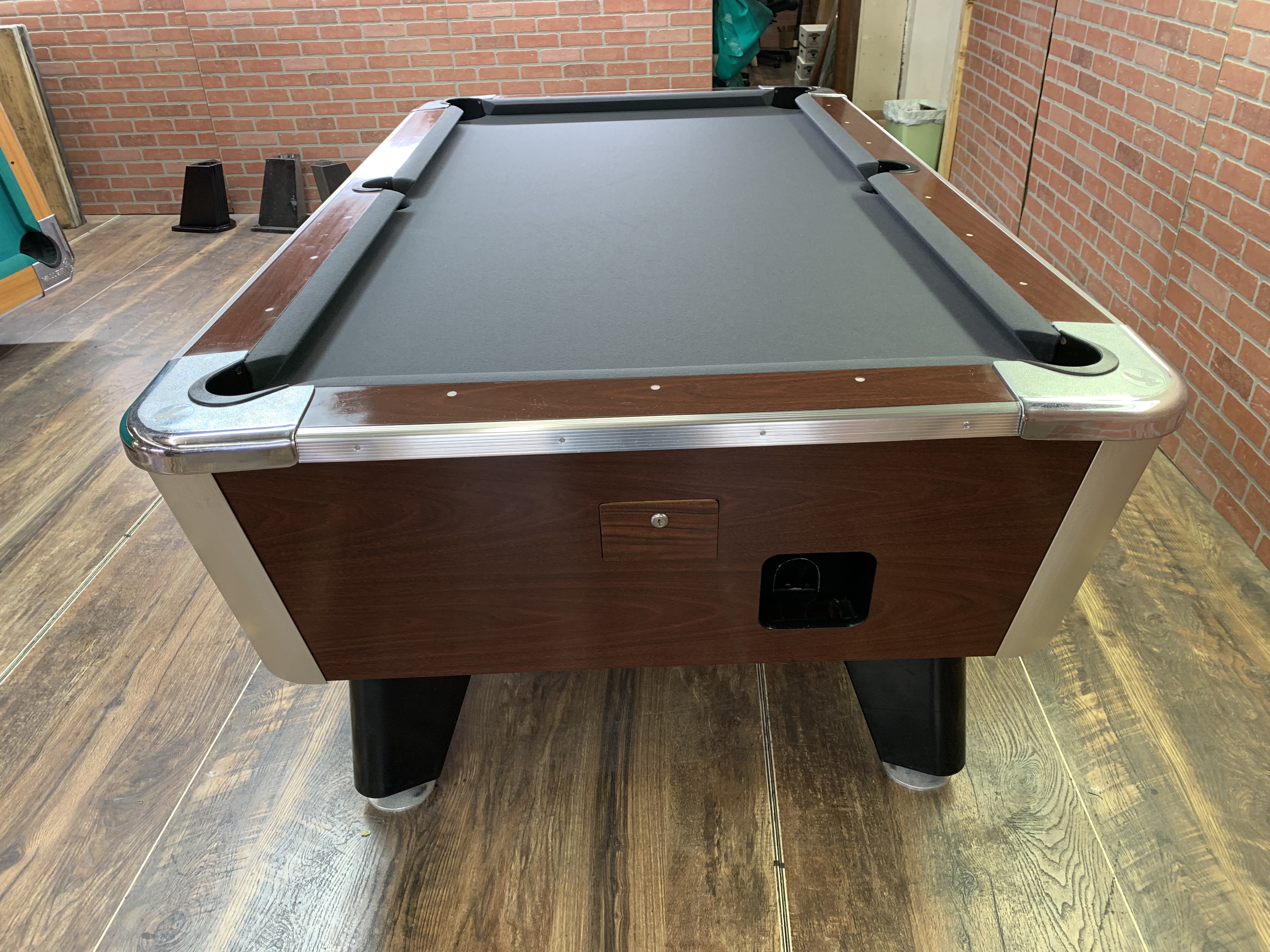 7′ Great American Used Coin Operated Pool Table Used Coin Operated