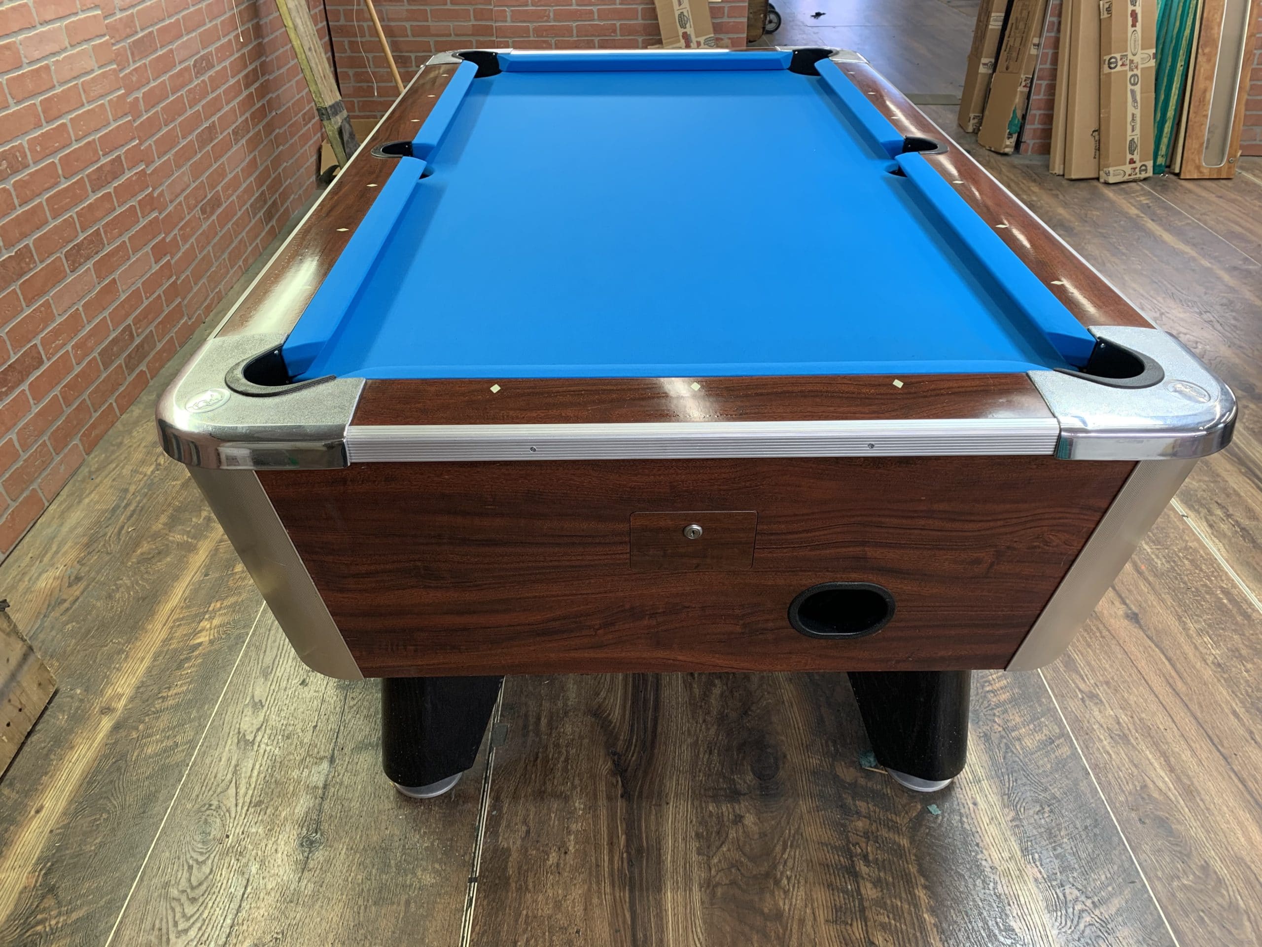 Used Coin Operated Pool Table011420A Used Coin Operated Bar Pool Tables