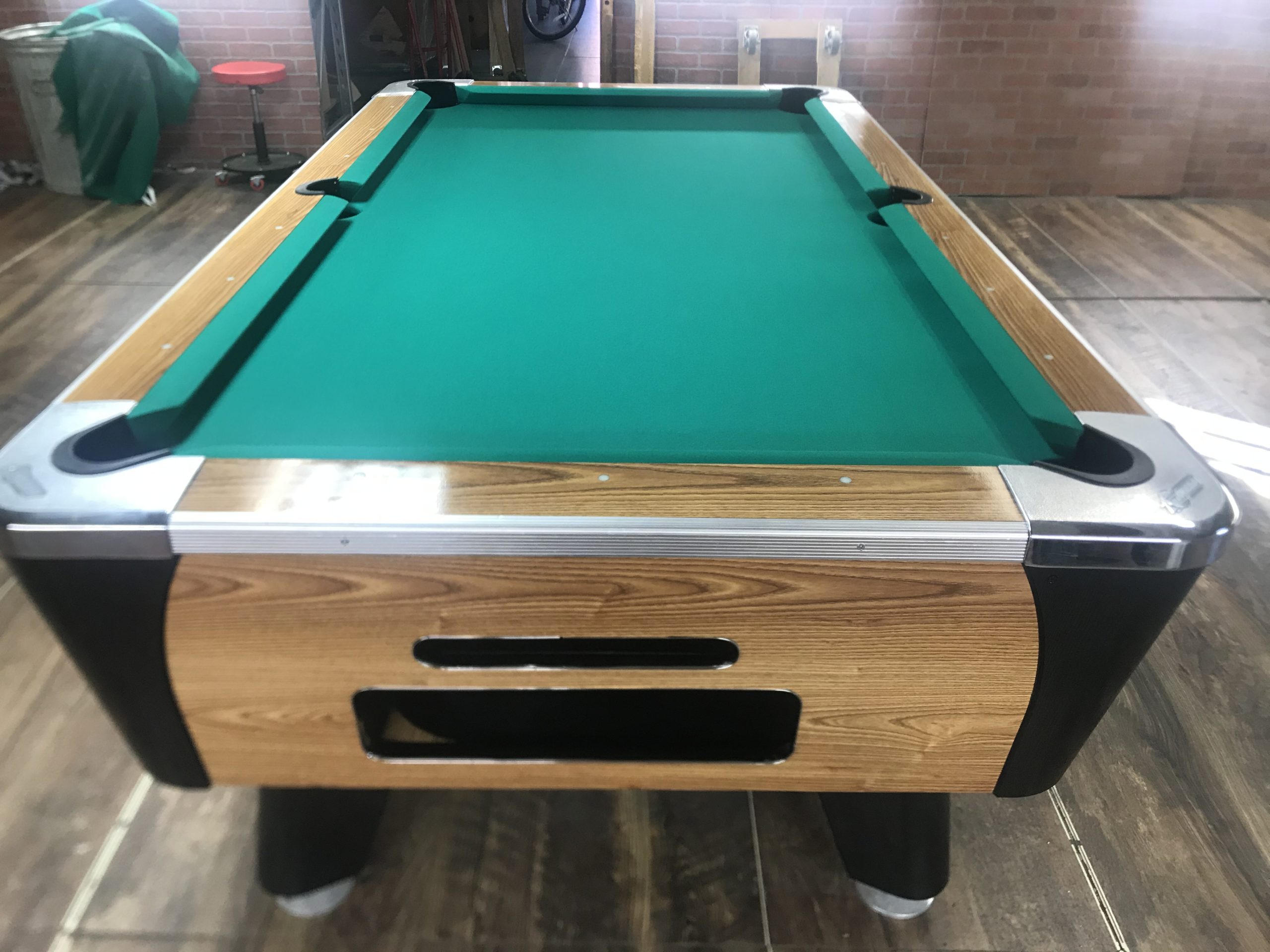 Used Coin Operated Pool Table 020120B Used Coin Operated Bar Pool Tables