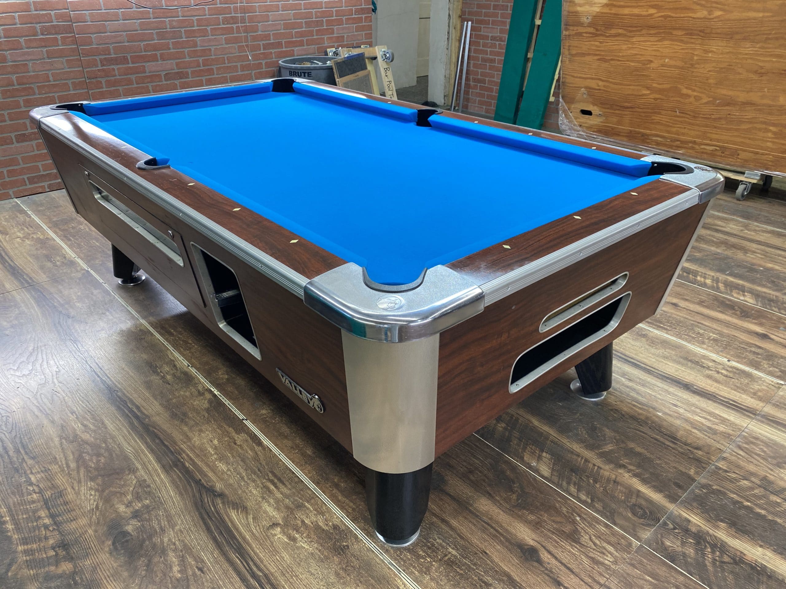 Used Coin Operated Pool Tables 022720A Used Coin Operated Bar Pool Tables