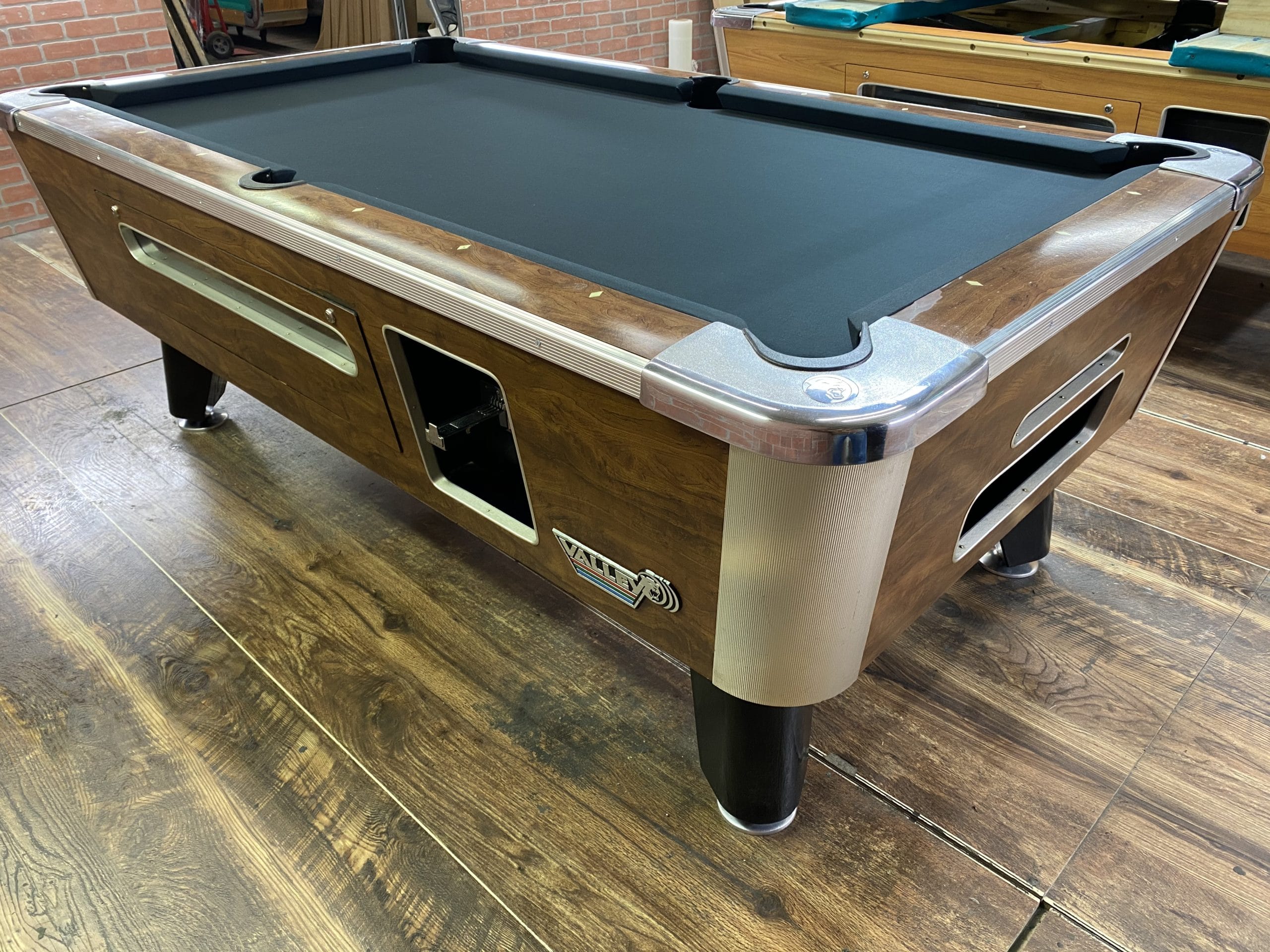 Used Coin Operated Pool Table 022720B Used Coin Operated Bar Pool Tables