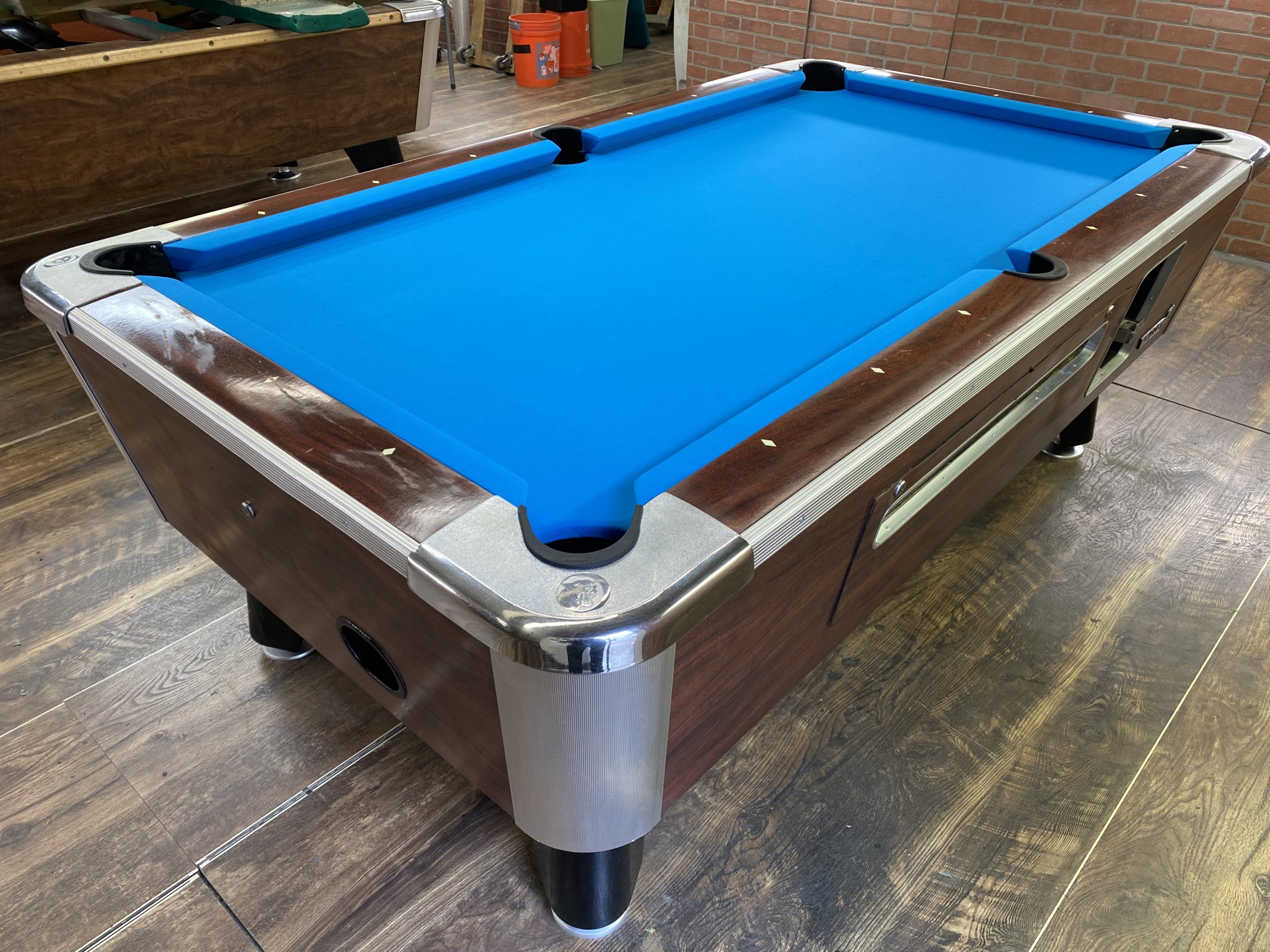 6 1/2 Valley Used Coin Operated Pool Table Used Coin