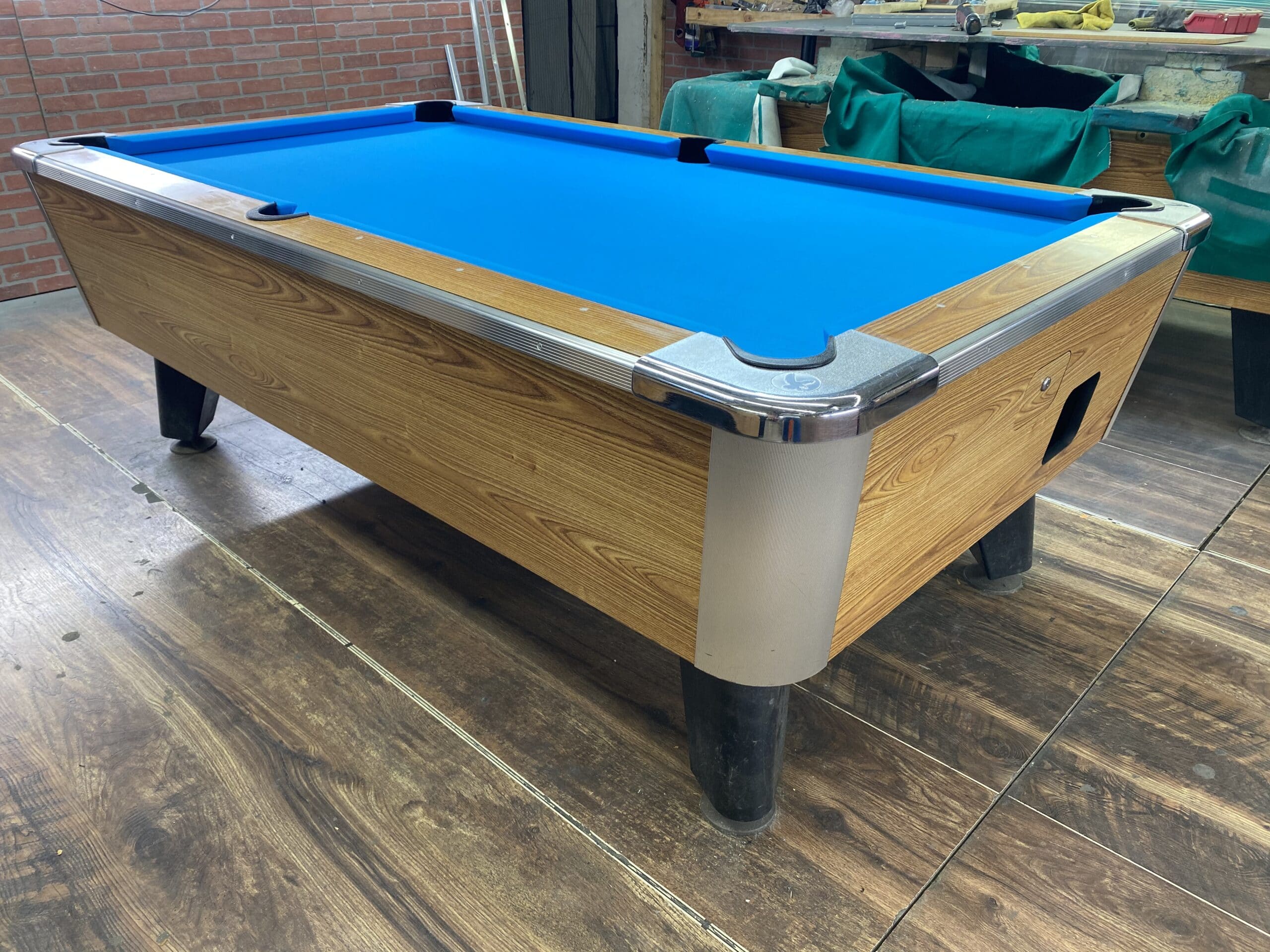 7′ Great American Used Coin Operated Pool Table Used Coin Operated