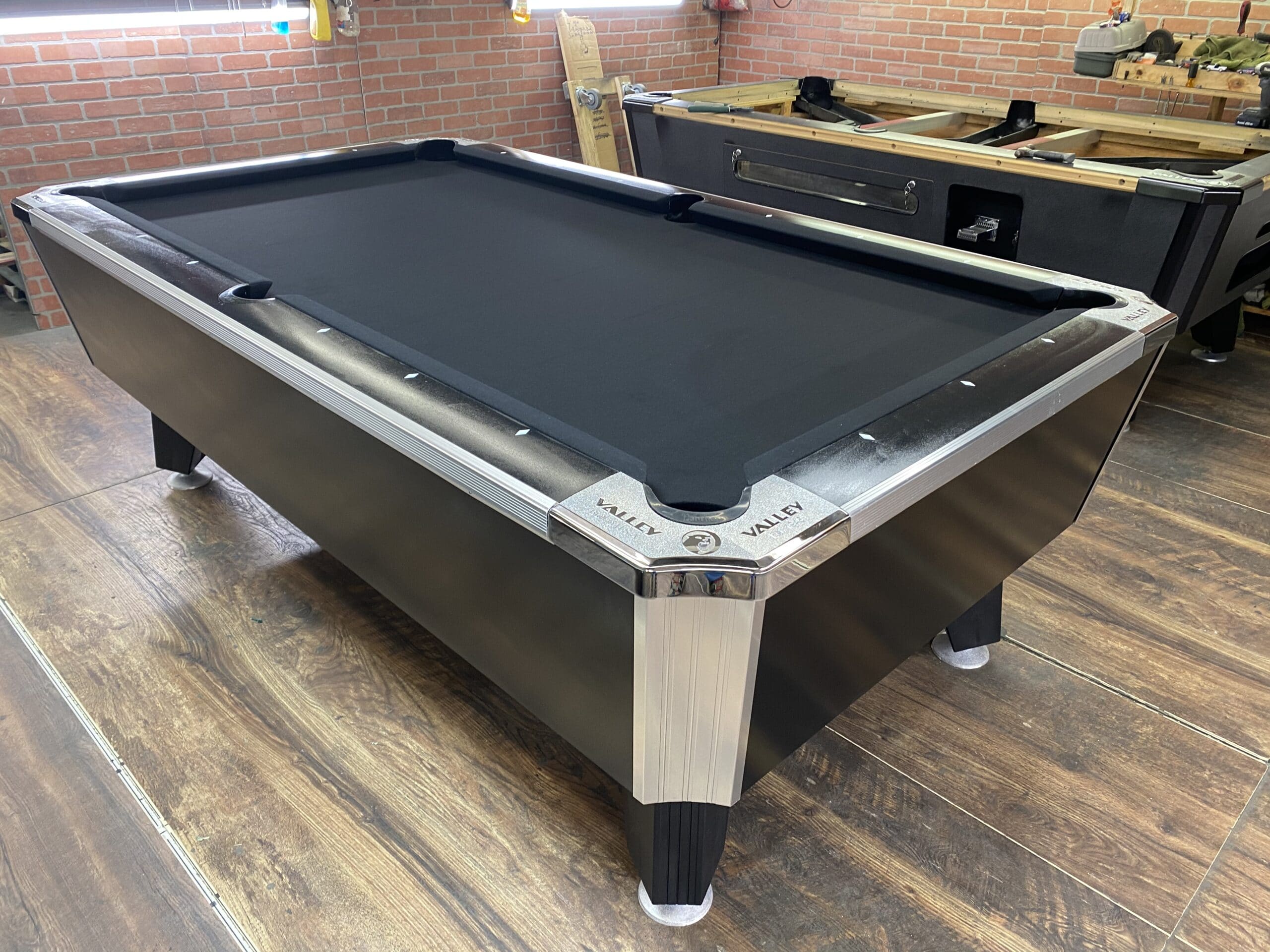 Brand New 7′ Valley Panther (Home Edition) Pool Table Used Coin