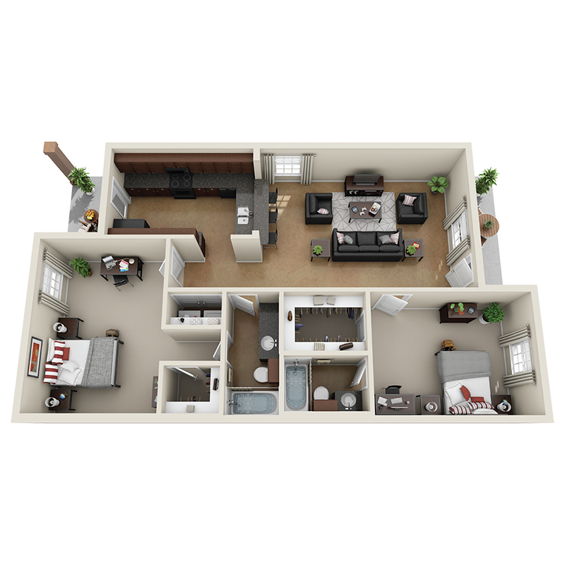 Floor Plans The Barracks Townhomes