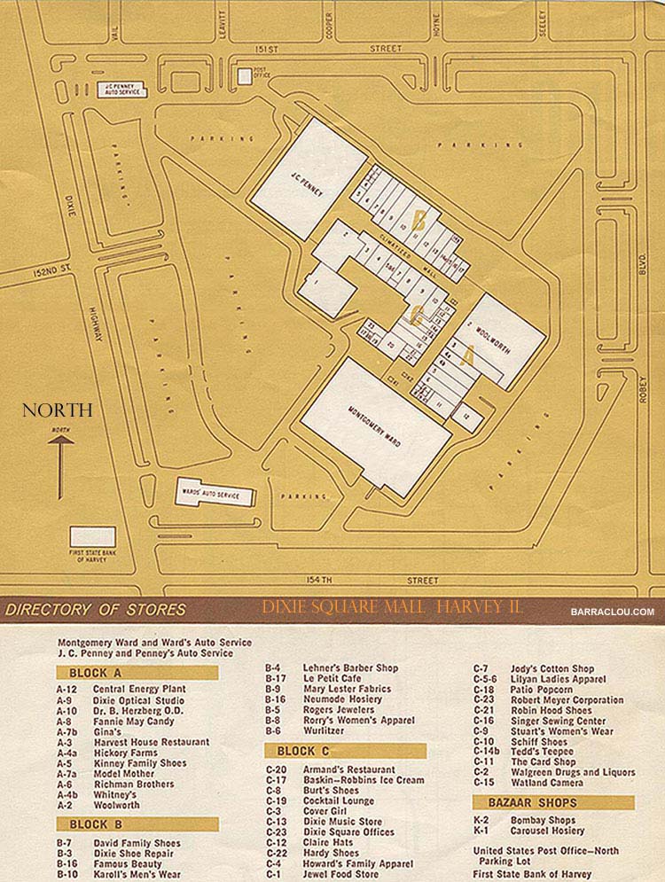 Dixie Square Mall, Harvey, Illinois