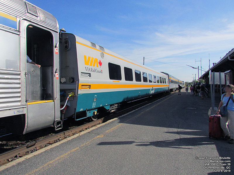 Via Rail Canada coaches