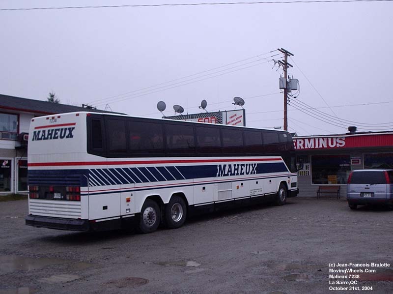 Terminus d'autobus du Quebec stations, depots and infrastructures