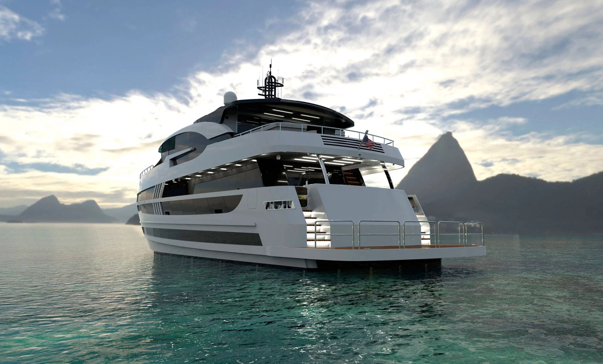 Lazzara UHV 87 Barracuda Yacht Design