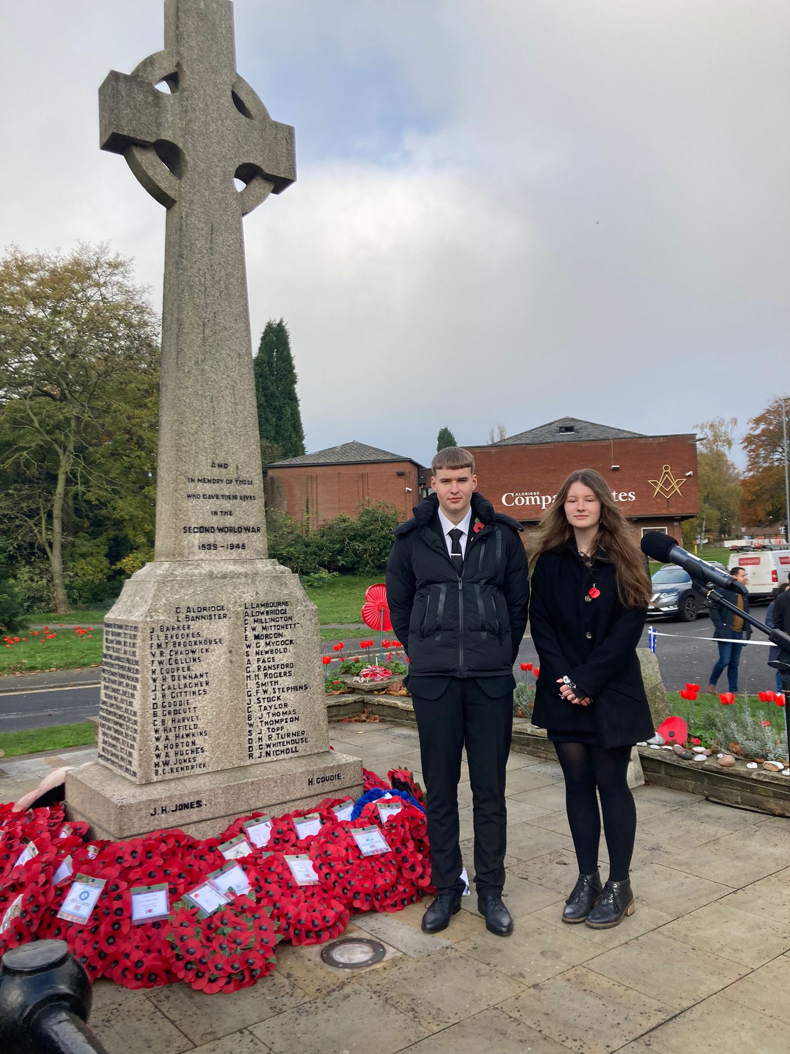 Aldridge Service of Remembrance Barr Beacon School
