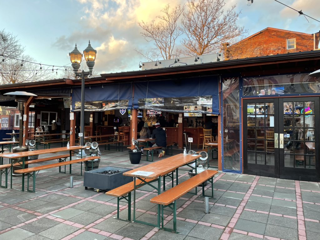 Best DC Restaurants/Bars to Eat and Drink Outdoors Right Now Barred in DC