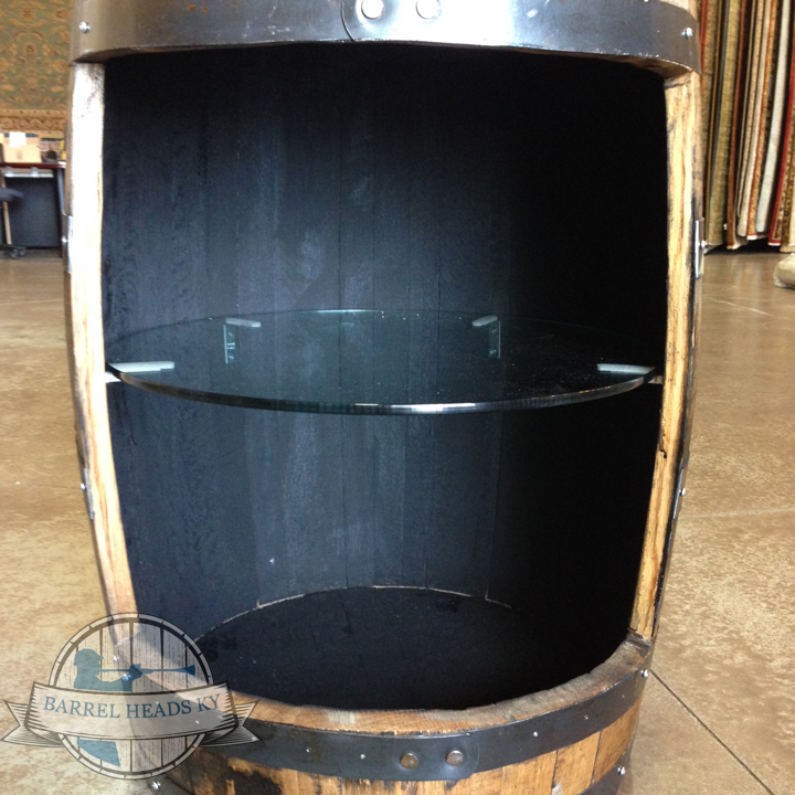 Full Size Barrel With Shelf BarrelHeadsKY
