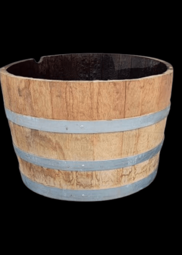 Half Wine Barrel (Planter)