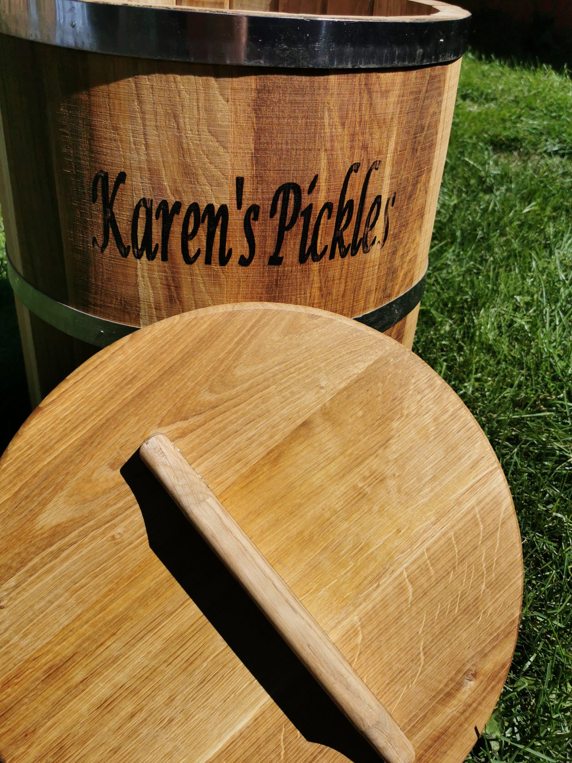 Pickle barrel 7.9 gal Wooden Barrels