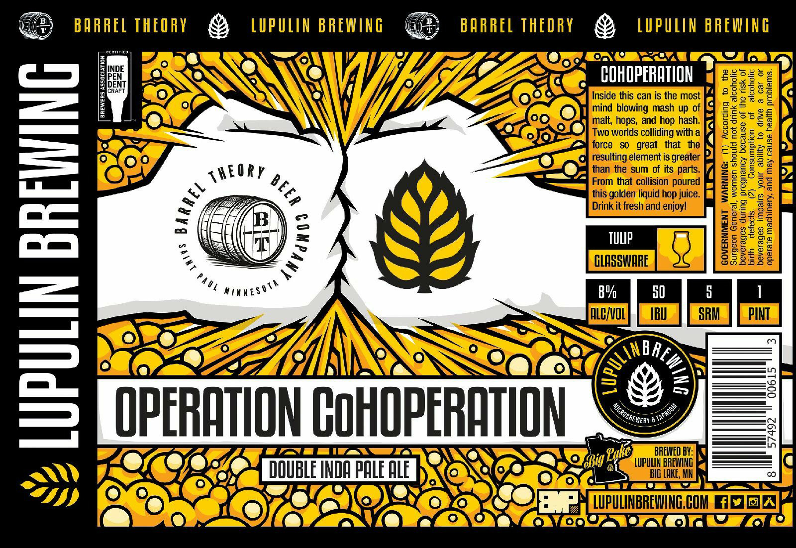 Operation CoHoperation Barrel Theory Beer Company