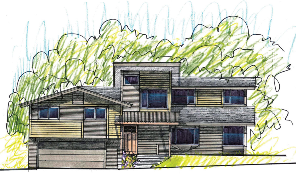 Split Level Transformation Barrett Studio Architects