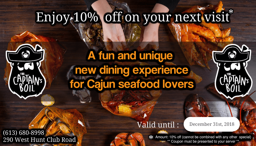 The Captain's Boil introduces a fun and unique new dining experience