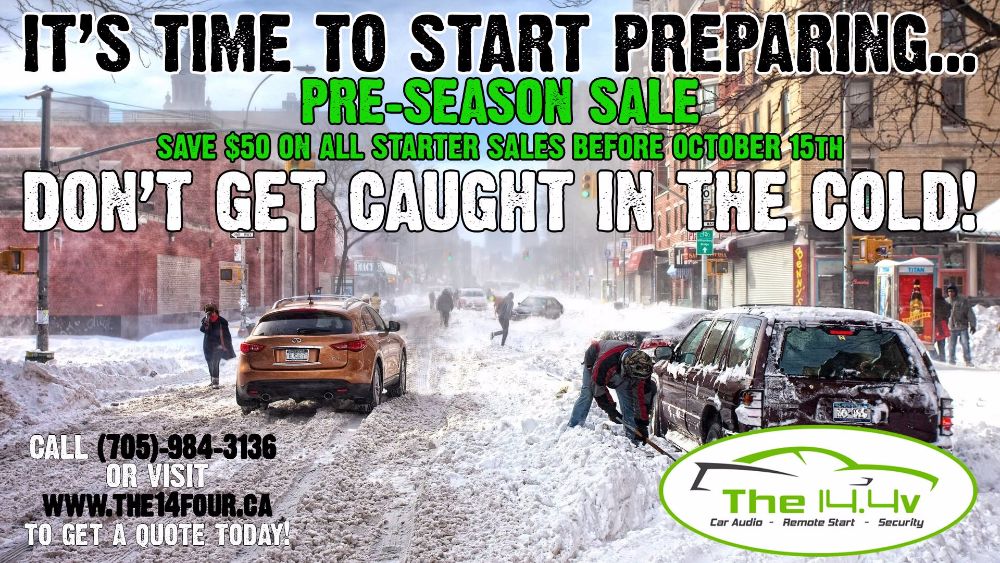 Remote Car Starters Sales and Installation Barrie Ads