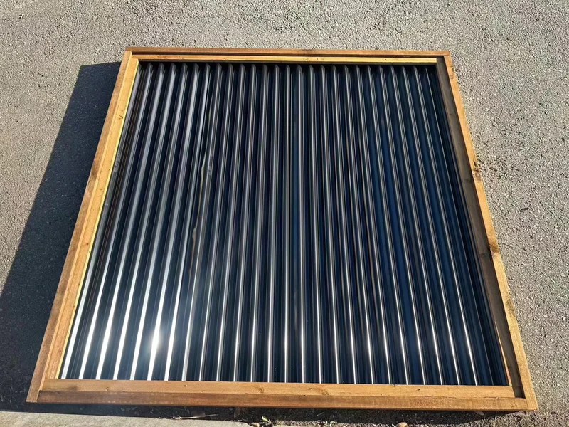 "The Coastal" Custom Sized Corrugated Metal Fence Panels BarrierBoss™