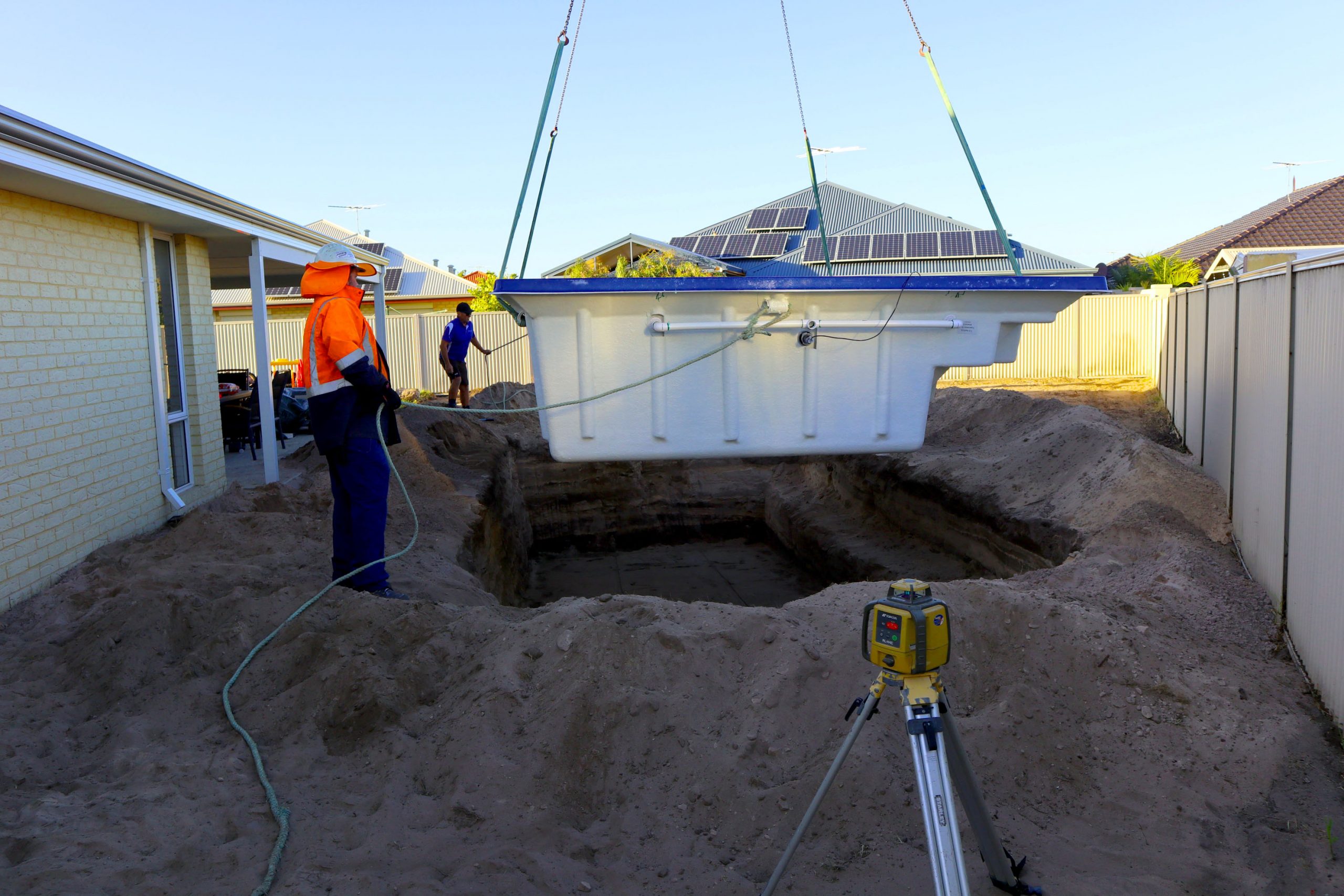 How Long Does It Take To Install A Fibreglass Pool? Barrier Reef Pools