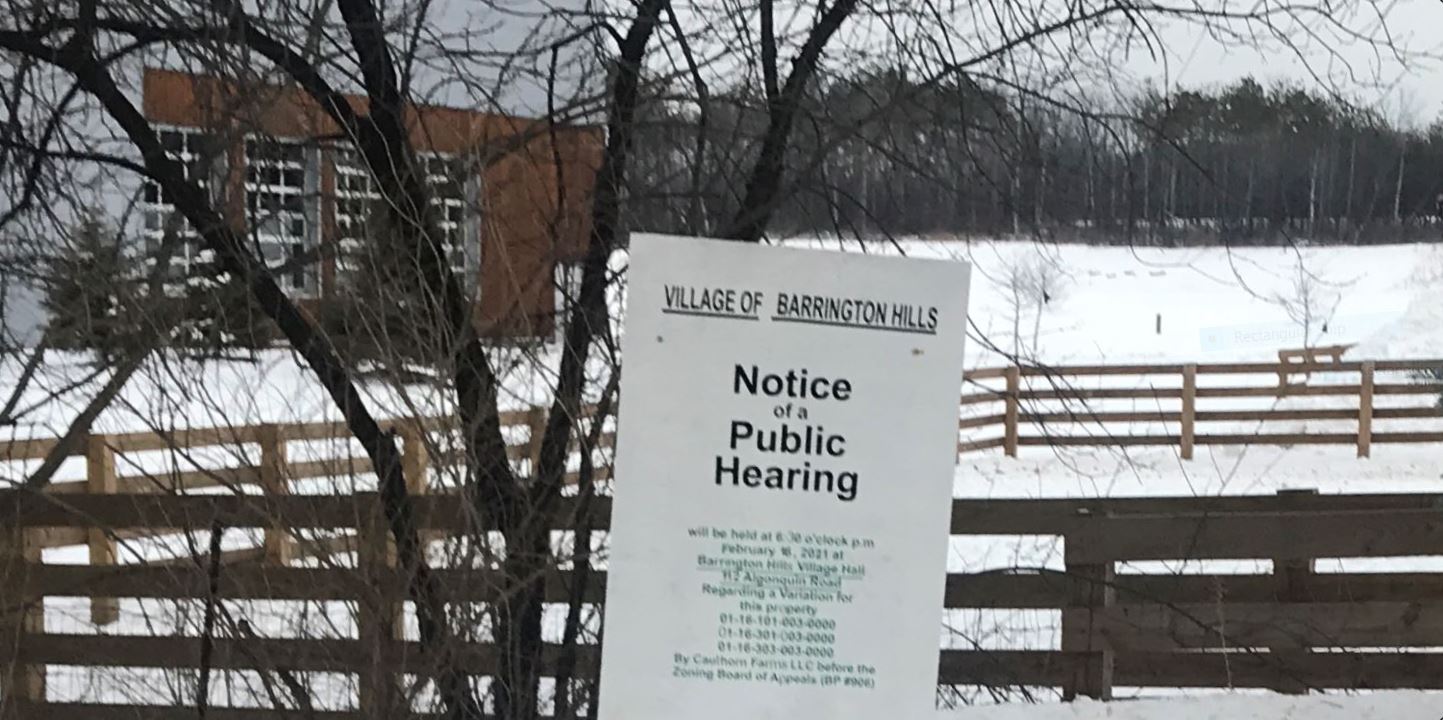 Zoning Board meets remotely tonight The Barrington Hills Observer