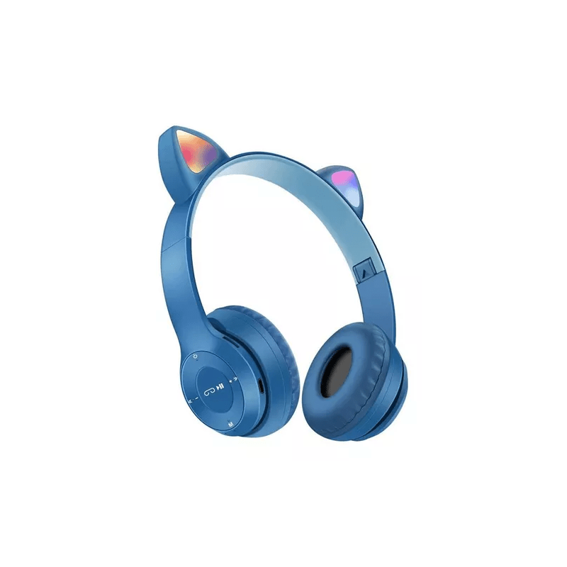 AURICULAR CAT EAR WIRELESS OREJAS RGB Y47 Barrios Computación