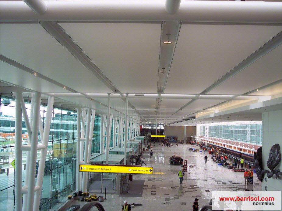 Baltimore Airport, United States Projet d'exception Barrisol