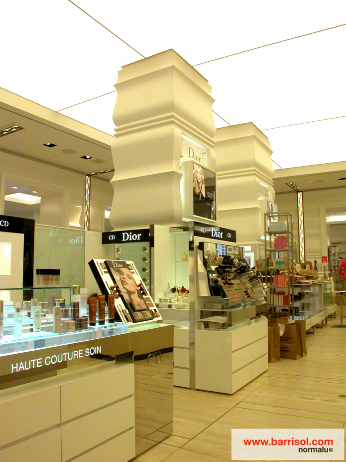 Clothing store, Canada Projet d'exception Barrisol